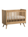 Cameretta completa 3 Pezzi con Culla 70x140 serie Vintage naturale - VOX