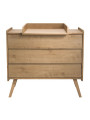 3 Piece Nursery Set with Cot 70x140 Vintage natural - VOX