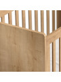 3 Piece Nursery Set with Cot 70x140 Vintage natural - VOX