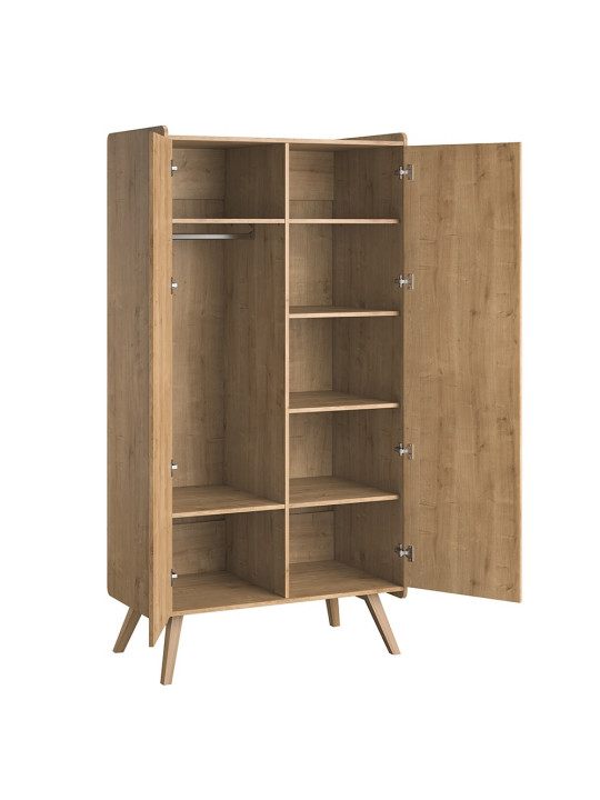Cameretta completa 3 Pezzi con Culla 70x140 serie Vintage naturale - VOX