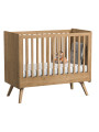 Vintage Cot 60x120 and Tall Chest of Drawers Set - VOX