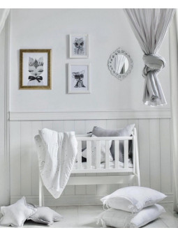Rocking Cradle 40x90 Lea white - Novelies