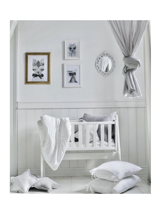Culla 40x90 Lea bianca - Novelies