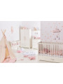 Cassettiera per Camerette con Fasciatoio Melody bianca - Novelies