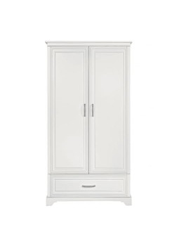 Children Newborn 2-Door Wardrobe Melody white - Novelies