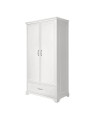 Children Newborn 2-Door Wardrobe Melody white - Novelies