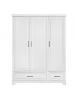 3-Door Wardrobe Melody white - Novelies