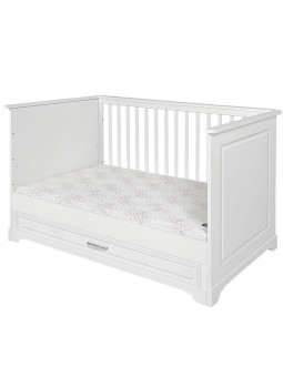 Cradle / Cot Bed / Sofa 70x140 Melody white - Novelies