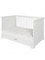 Culla / Lettino / Divanetto 70x140 Melody bianco - Novelies