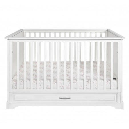 Cradle / Cot Bed / Sofa 70x140 Melody white - Novelies