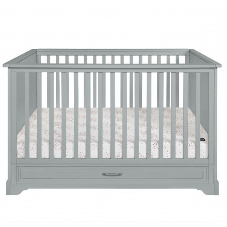 Cradle / Cot Bed / Sofa 70x140 Melody grey - Novelies