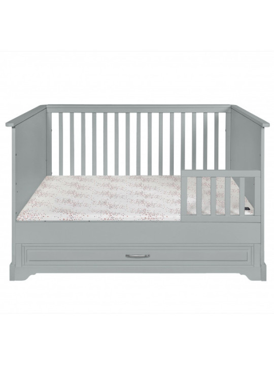Cradle / Cot Bed / Sofa 70x140 Melody grey - Novelies