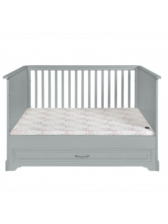Cradle / Cot Bed / Sofa 70x140 Melody grey - Novelies