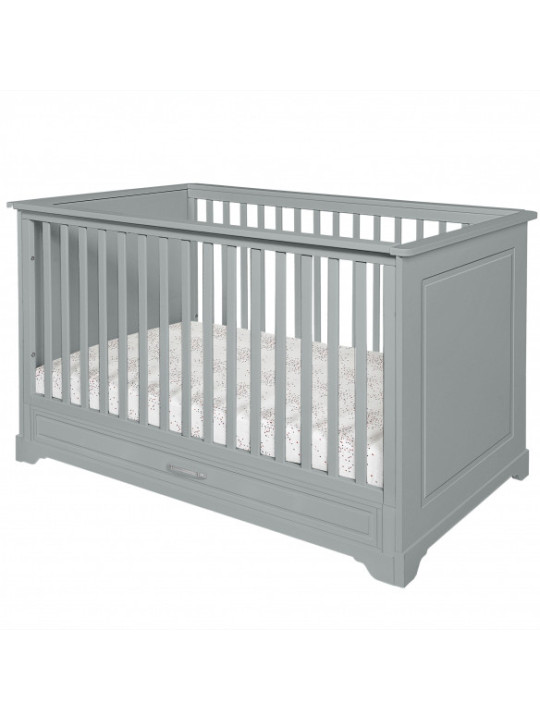 Cradle / Cot Bed / Sofa 70x140 Melody grey - Novelies