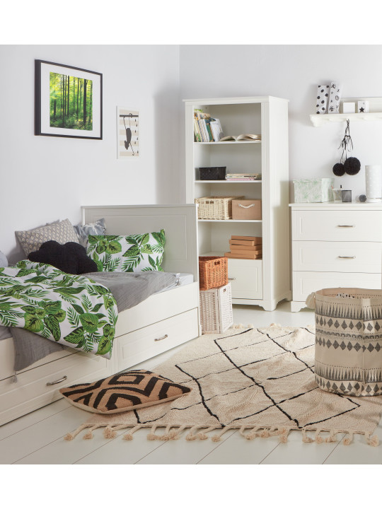 Letto Singolo 90x200 Melody bianco - Novelies