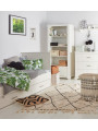 Single Bed 90x200 Melody white - Novelies