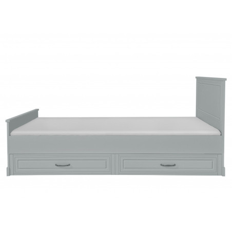 Letto Singolo 90x200 Melody grigio - Novelies
