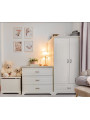 Children's Toy Box Melody white - Novelies