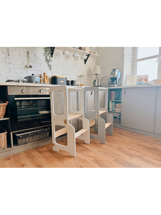 Children's Creative Tower 4in1 with Slide and Blackboard