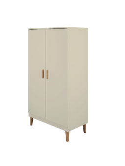 Children's 2-Door Wardrobe Kubi cashmere - Kocot Kids