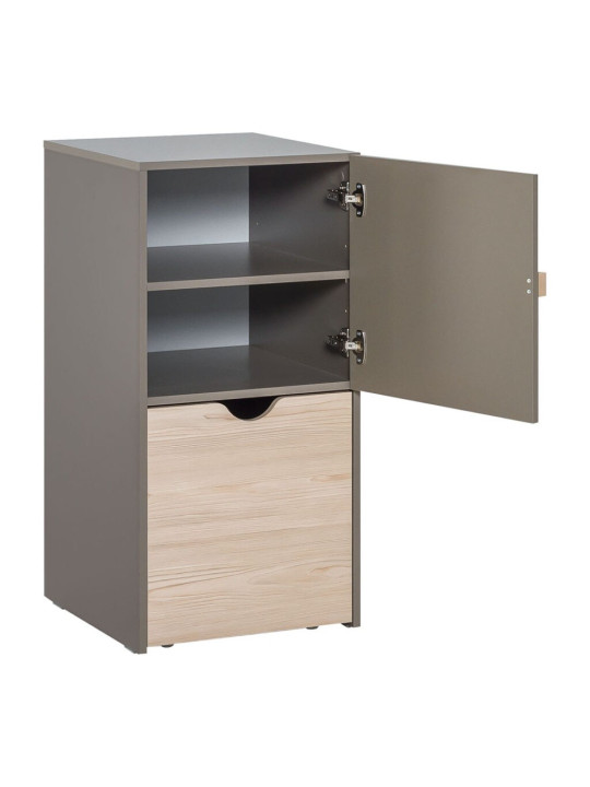 Modular cabinet with removable drawer Stige taupe - VOX