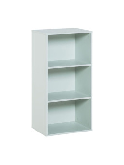 Scaffale da parete componibile per bambini e ragazzi in legno naturale o blu o pistacchio - collezione Stige di VOX