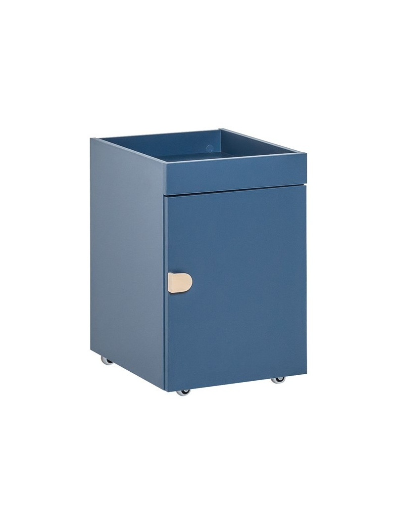 Armadietto componibile per scrivania 140 Stige Sper bambini e ragazzi in legno naturale o blu o pistacchio