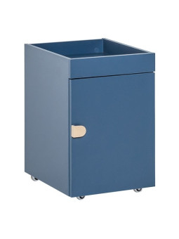 Modular container for desk 140 Stige for Children and Teenagers in natural or blue or pistachio wood Stige collection by VOX -