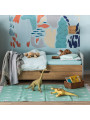 Next to me 70x140 Cot Bed with drawer Simple Grey - VOX