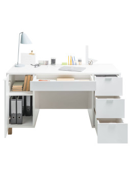 Scrivania 140 serie Simple Rovere per Camerette - VOX