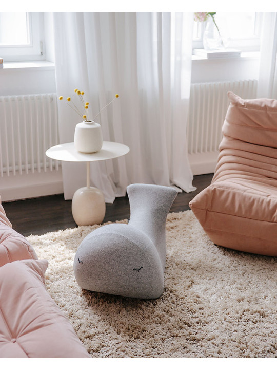 Balena a dondolo Ba - Pouf - Balance Board by Bada & Bou