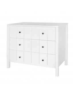 Chest of Drawers with Changing Table Allpin White - Novelies