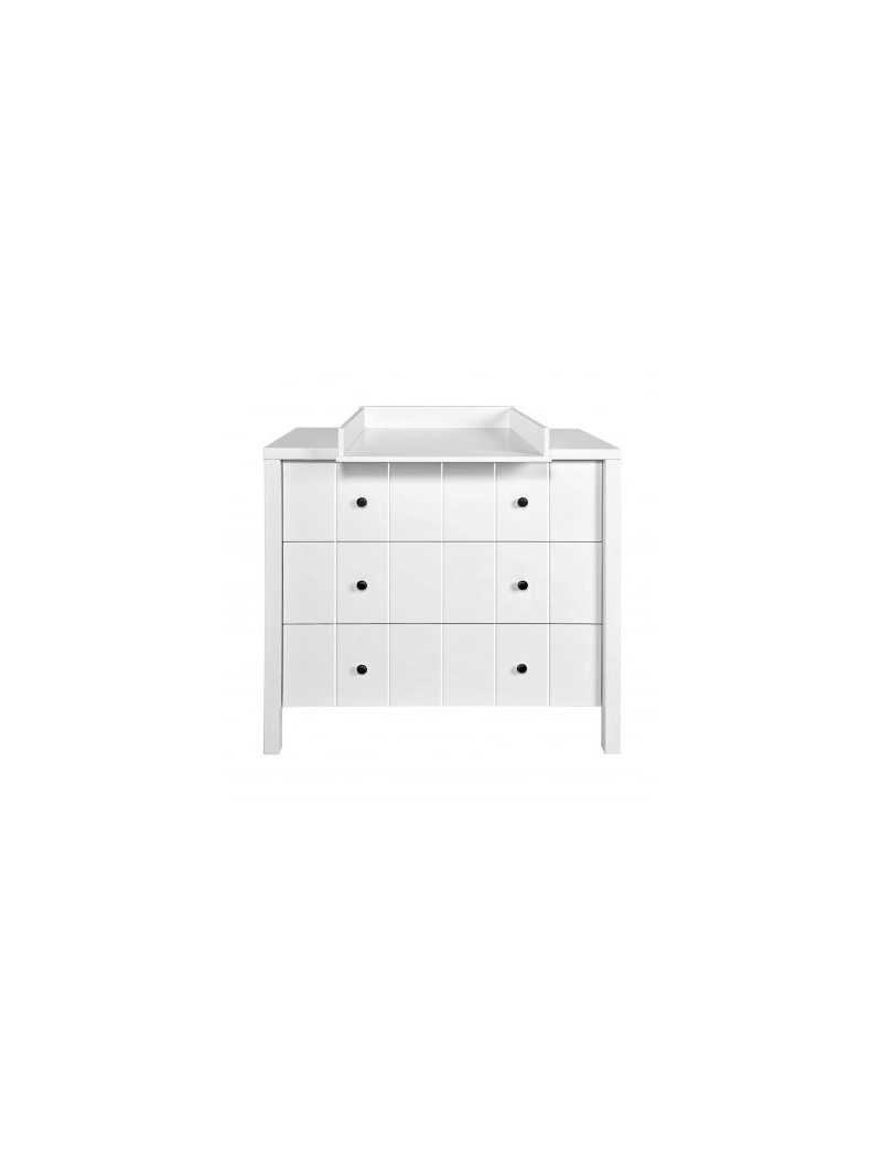 Chest of Drawers with Changing Table Allpin White - Novelies