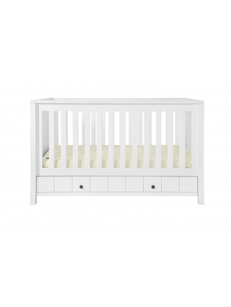 Culla / Lettino / Divanetto 70x140 per Bambini e Neonati Allpin bianco - Novelies