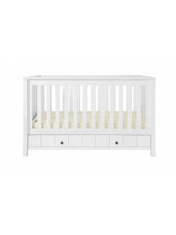 Newborn Children Kids Cot Bed / Sofa 70x140 Allpin White - Novelies
