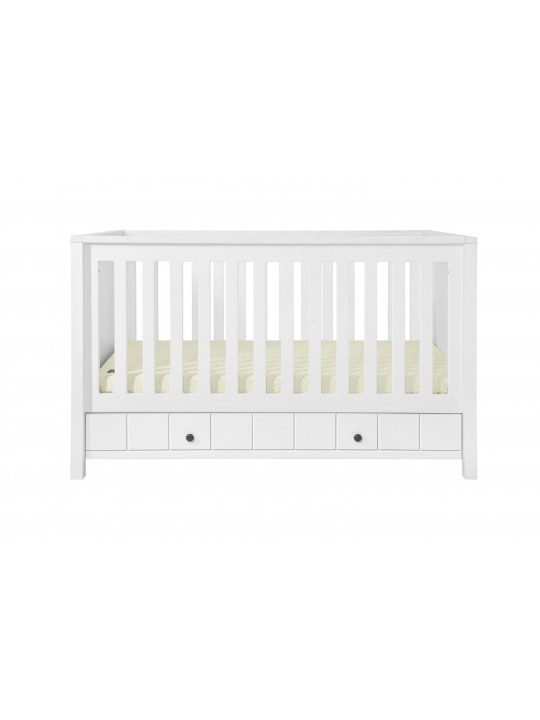 Culla / Lettino / Divanetto 70x140 per Bambini e Neonati Allpin bianco - Novelies