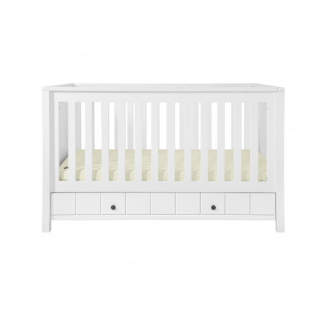 Culla / Lettino / Divanetto 70x140 per Bambini e Neonati Allpin bianco - Novelies