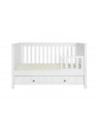 Culla / Lettino / Divanetto 70x140 per Bambini e Neonati Allpin bianco - Novelies