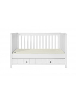 Culla / Lettino / Divanetto 70x140 per Bambini e Neonati Allpin bianco - Novelies
