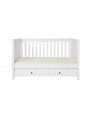 Culla / Lettino / Divanetto 70x140 per Bambini e Neonati Allpin bianco - Novelies