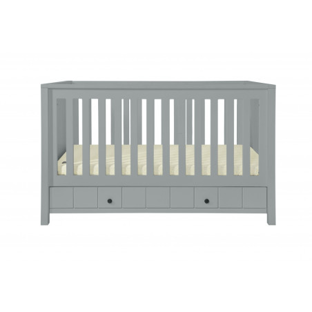 Culla / Lettino / Divanetto 70x140 per Bambini Neonati Camerette Allpin grigio - Novelies