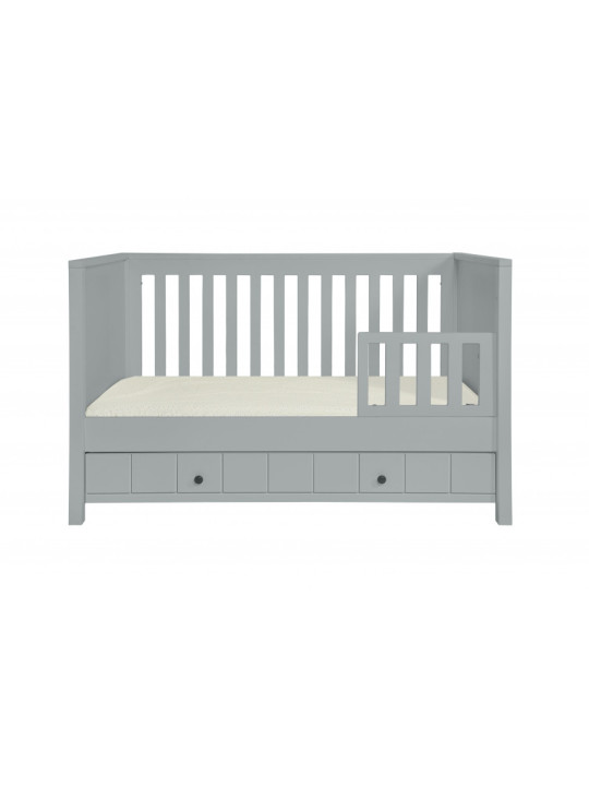 Culla / Lettino / Divanetto 70x140 per Bambini Neonati Camerette Allpin grigio - Novelies