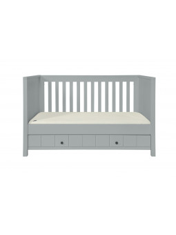 Culla / Lettino / Divanetto 70x140 per Bambini Neonati Camerette Allpin grigio - Novelies