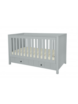 Kids Children Newborn Cot Bed / Sofa 70x140 Allpin grey - Novelies