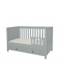 Kids Children Newborn Cot Bed / Sofa 70x140 Allpin grey - Novelies