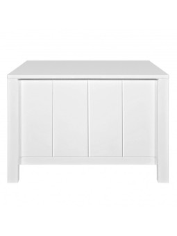 Kids Children's Toy Chest Allpin white - Novelies