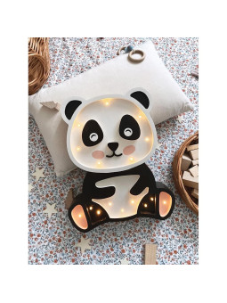 Panda Handmade Wooden Kids Newborn Children's Lamp - Peekaboo