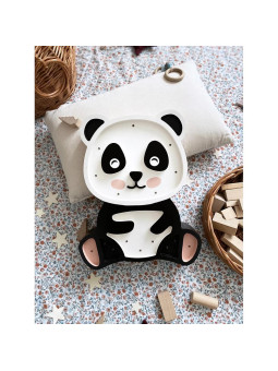 Panda Handmade Wooden Kids Newborn Children's Lamp - Peekaboo