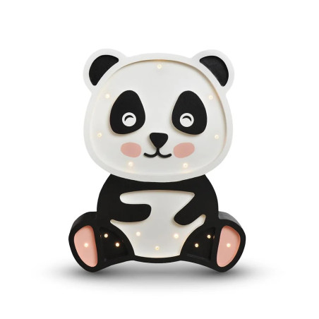 Panda Handmade Wooden Kids Newborn Children's Lamp - Peekaboo
