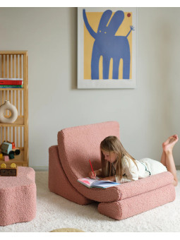 Sedia per Bambini Moon Chair Rosa Guava - Wigiwama